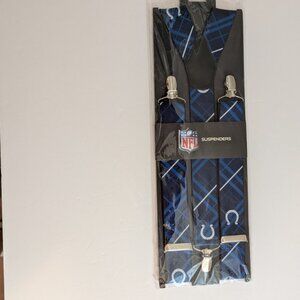 NFL Suspenders Ind. Colts Oxford Suspenders Men's Blue